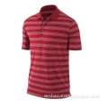 Custom Stripe Cotton Polo Shirt Manufacturer